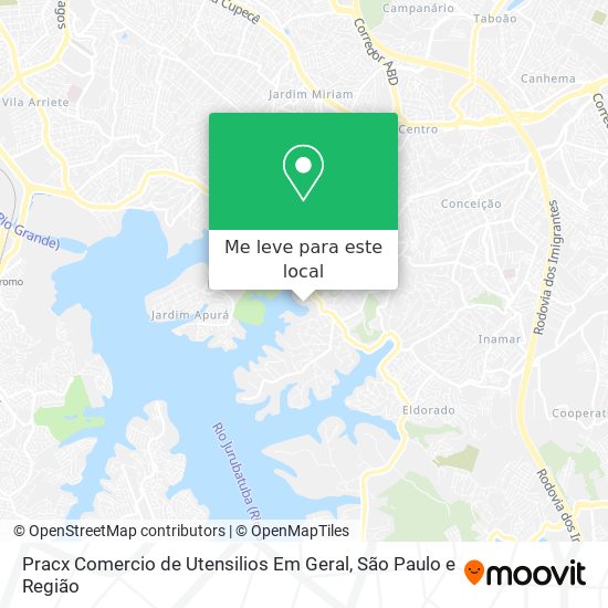 Pracx Comercio de Utensilios Em Geral mapa