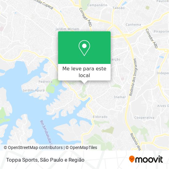 Toppa Sports mapa