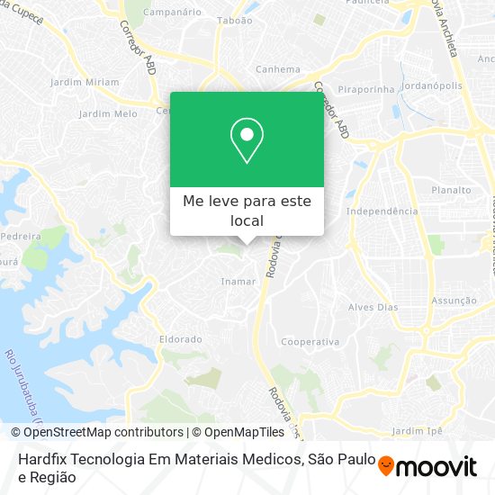 Hardfix Tecnologia Em Materiais Medicos mapa