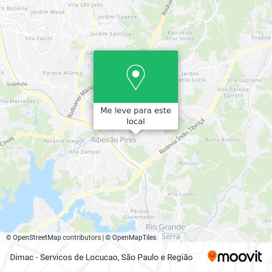 Dimac - Servicos de Locucao mapa