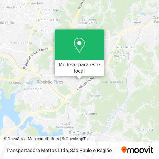 Transportadora Mattos Ltda mapa