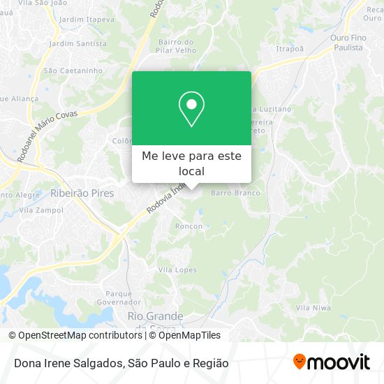 Dona Irene Salgados mapa