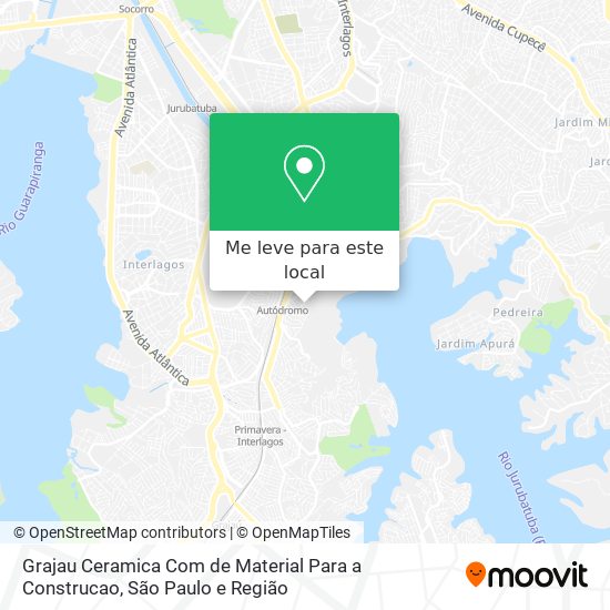 Grajau Ceramica Com de Material Para a Construcao mapa