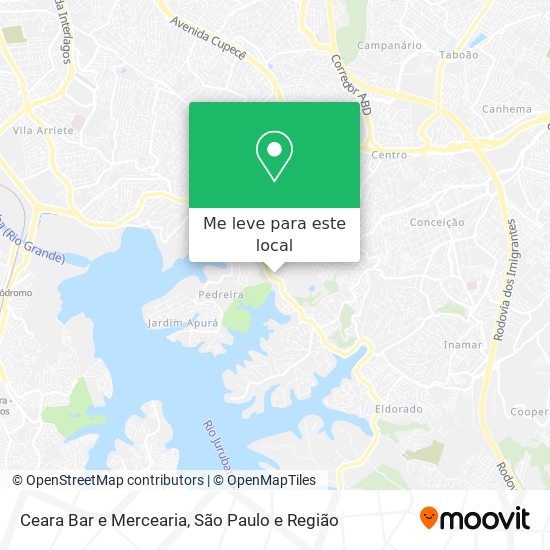 Ceara Bar e Mercearia mapa
