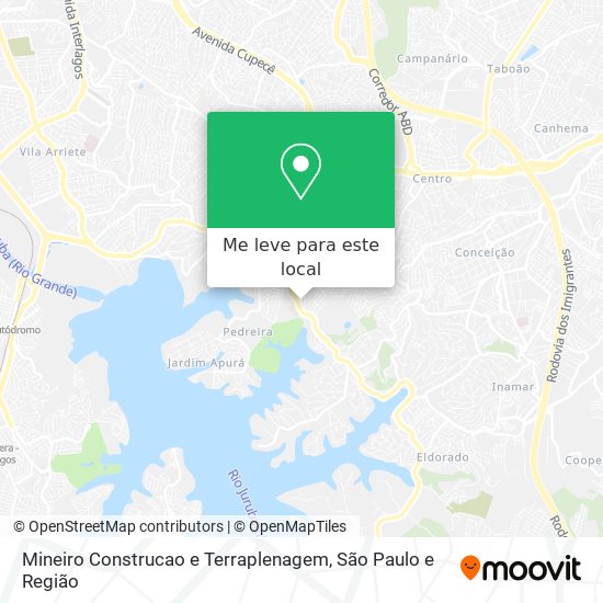 Mineiro Construcao e Terraplenagem mapa