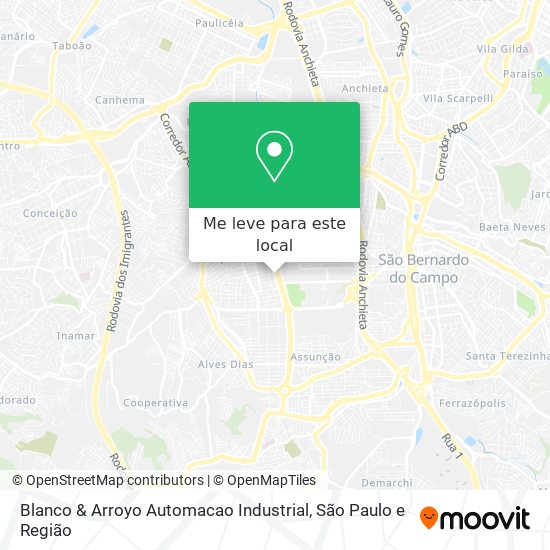 Blanco & Arroyo Automacao Industrial mapa