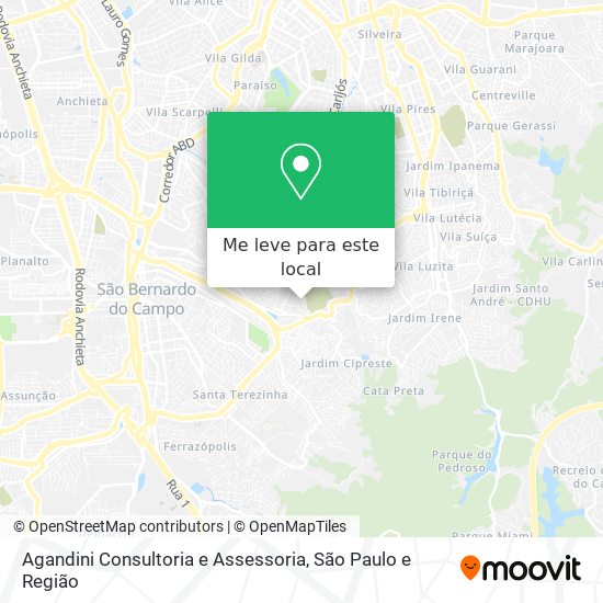 Agandini Consultoria e Assessoria mapa