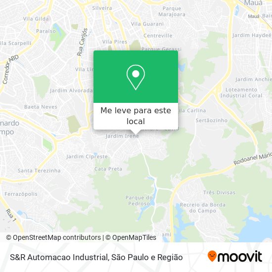 S&R Automacao Industrial mapa