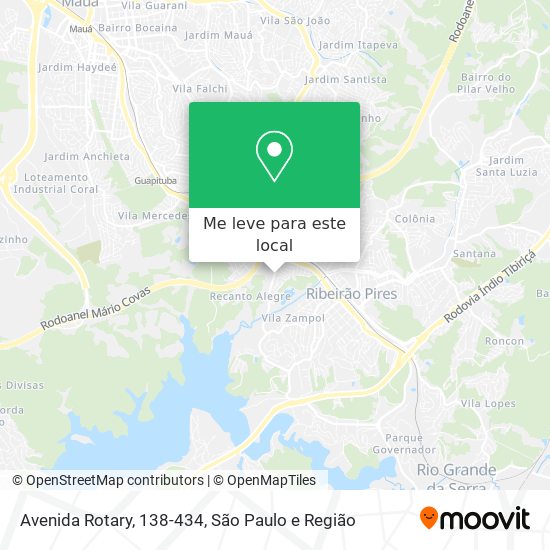Avenida Rotary, 138-434 mapa