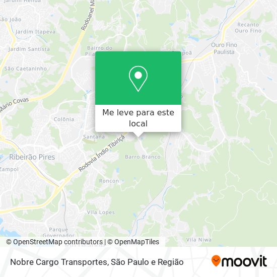 Nobre Cargo Transportes mapa