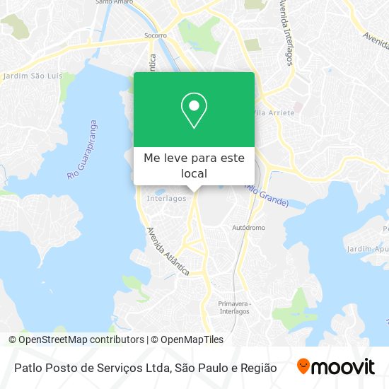 Patlo Posto de Serviços Ltda mapa