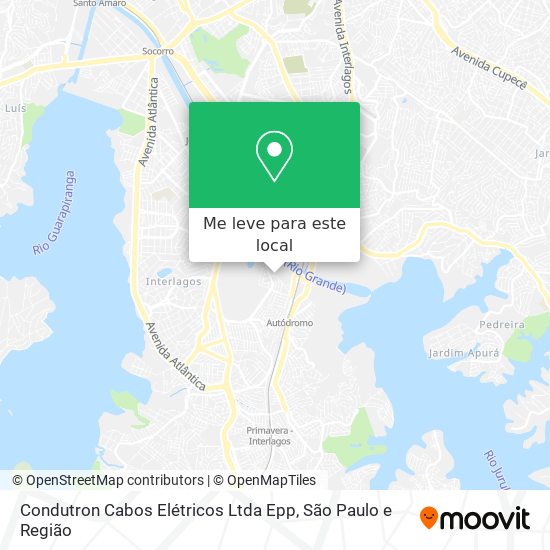 Condutron Cabos Elétricos Ltda Epp mapa
