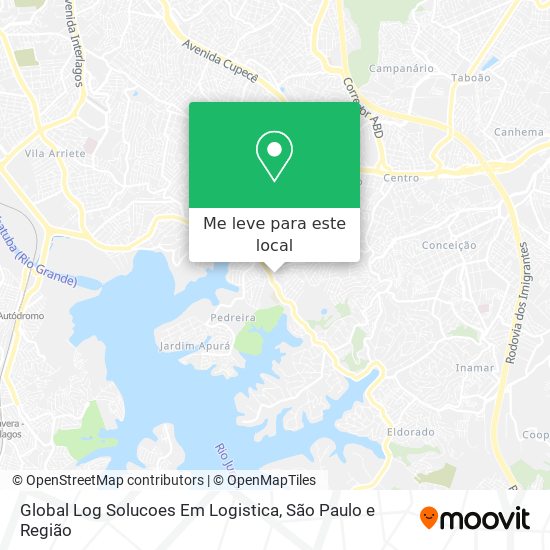 Global Log Solucoes Em Logistica mapa