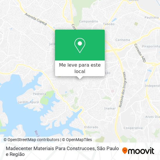 Madecenter Materiais Para Construcoes mapa