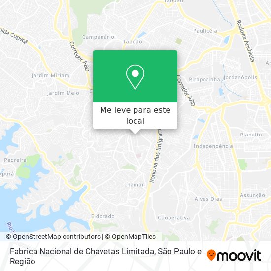 Fabrica Nacional de Chavetas Limitada mapa