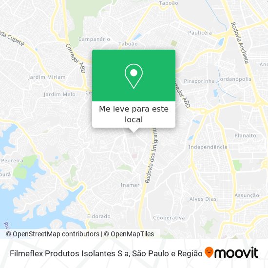 Filmeflex Produtos Isolantes S a mapa