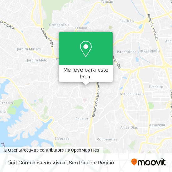 Digit Comunicacao Visual mapa