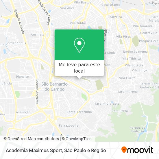 Academia Maximus Sport mapa