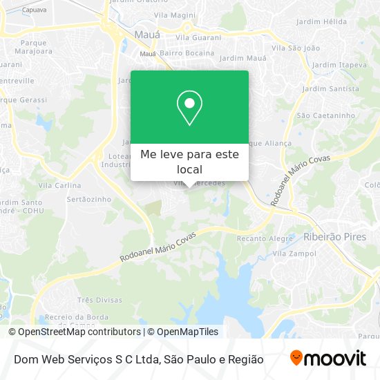 Dom Web Serviços S C Ltda mapa