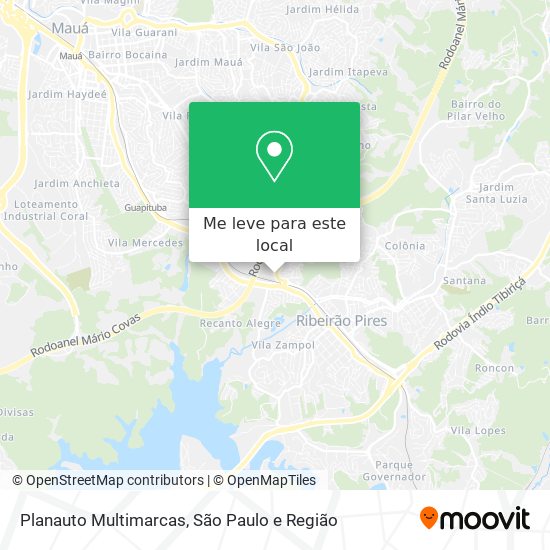 Planauto Multimarcas mapa