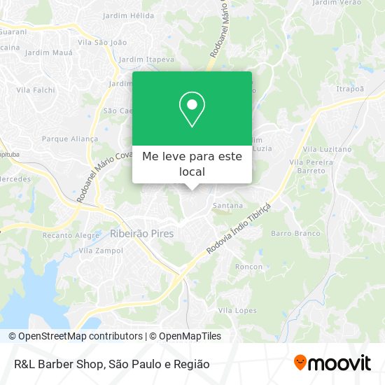 R&L Barber Shop mapa
