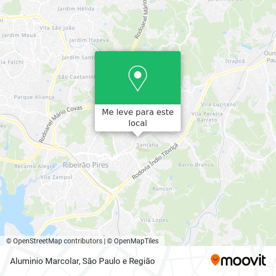 Aluminio Marcolar mapa