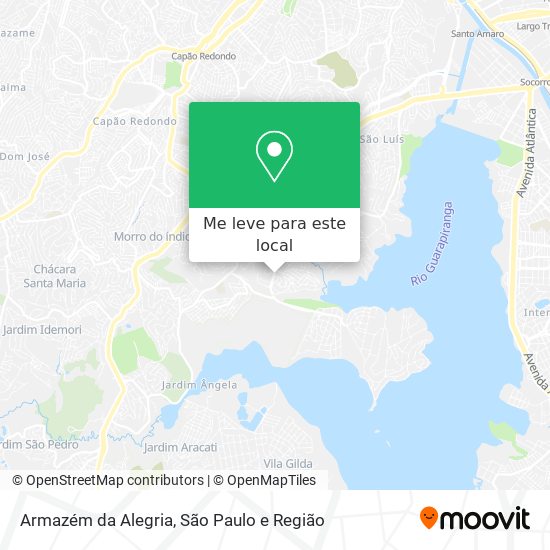 Armazém da Alegria mapa