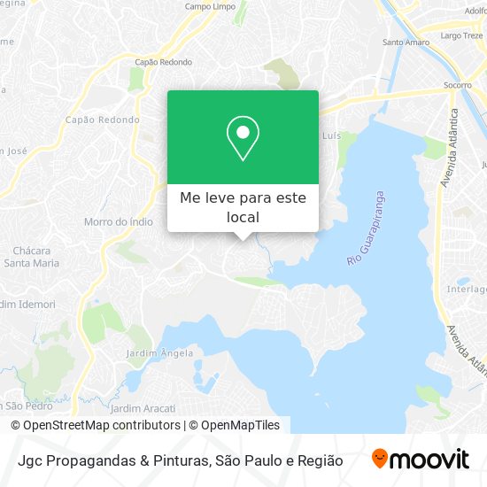 Jgc Propagandas & Pinturas mapa