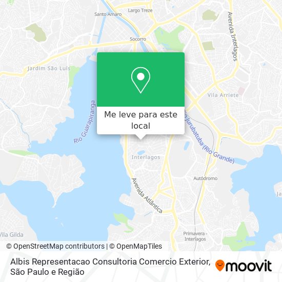 Albis Representacao Consultoria Comercio Exterior mapa