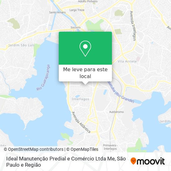 Ideal Manutenção Predial e Comércio Ltda Me mapa