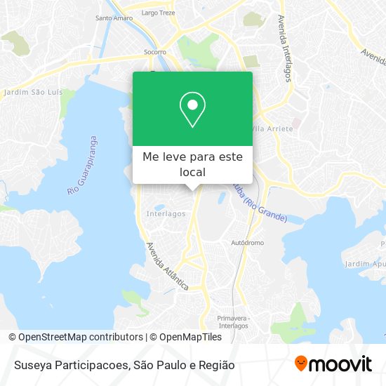 Suseya Participacoes mapa