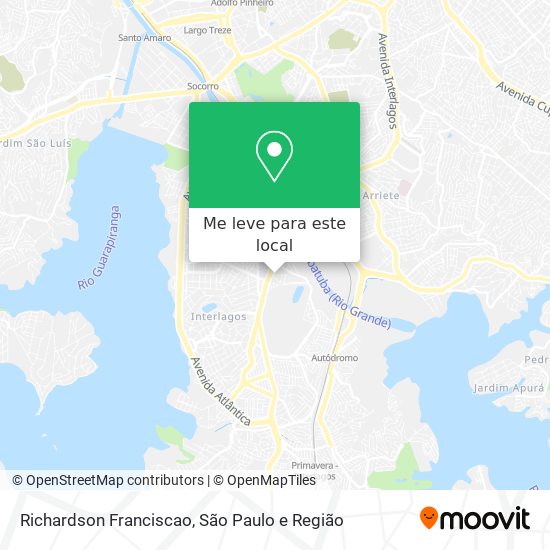 Richardson Franciscao mapa