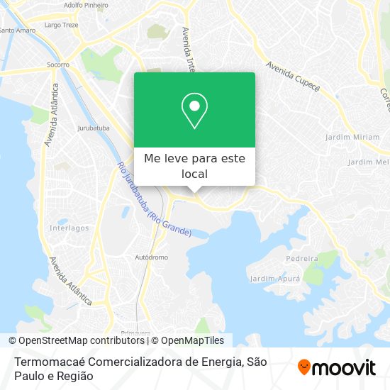 Termomacaé Comercializadora de Energia mapa