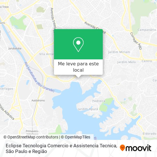 Eclipse Tecnologia Comercio e Assistencia Tecnica mapa