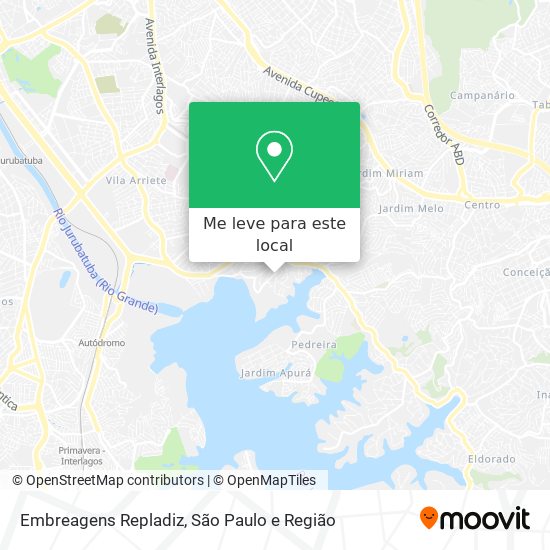 Embreagens Repladiz mapa