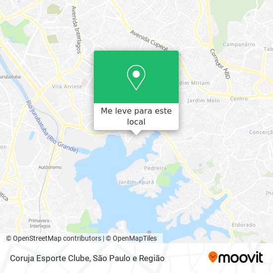 Coruja Esporte Clube mapa