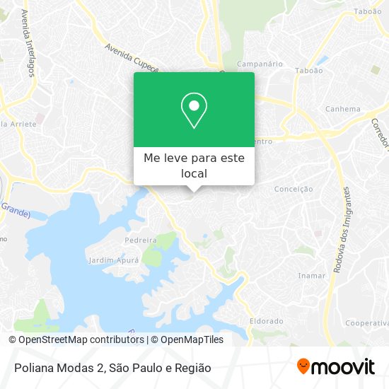 Poliana Modas 2 mapa