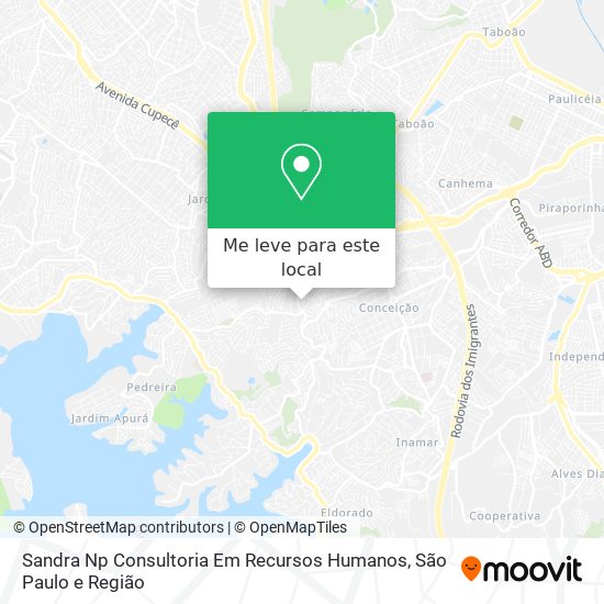 Sandra Np Consultoria Em Recursos Humanos mapa