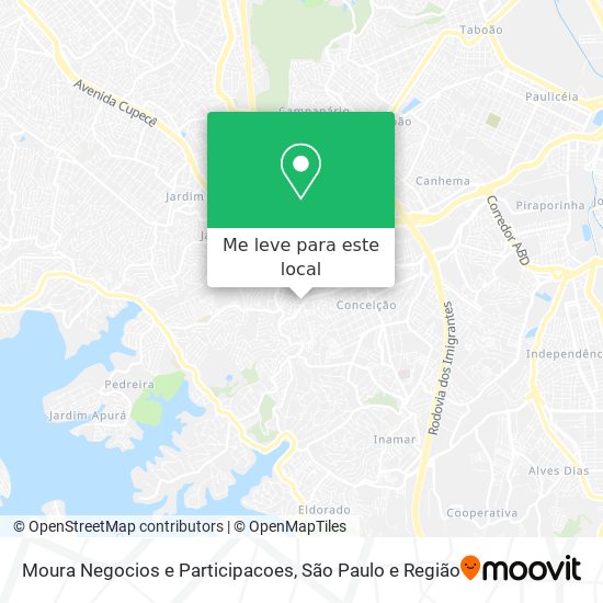 Moura Negocios e Participacoes mapa