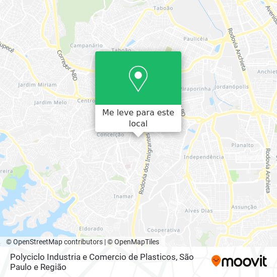 Polyciclo Industria e Comercio de Plasticos mapa