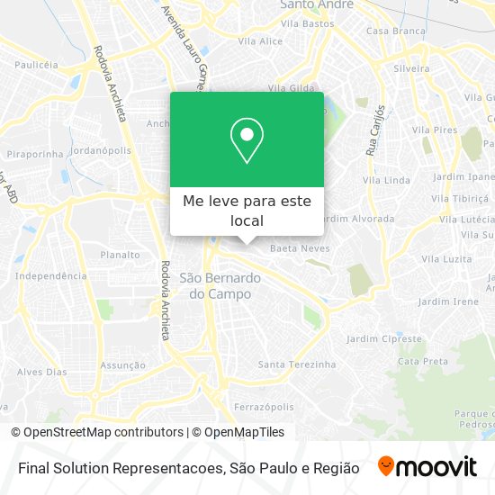 Final Solution Representacoes mapa