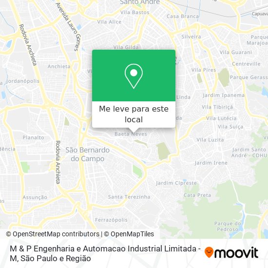 M & P Engenharia e Automacao Industrial Limitada - M mapa