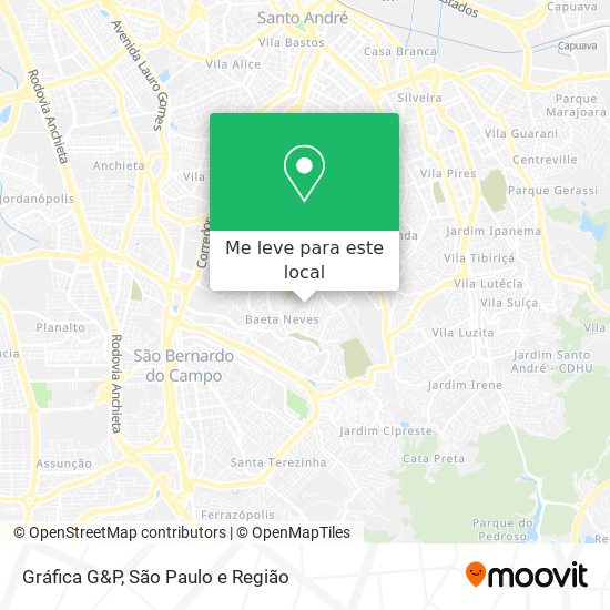 Gráfica G&P mapa