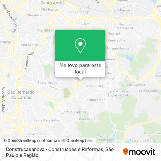 Construcasanova - Construcoes e Reformas mapa