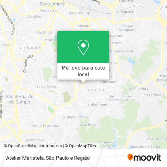 Atelier Maristela mapa