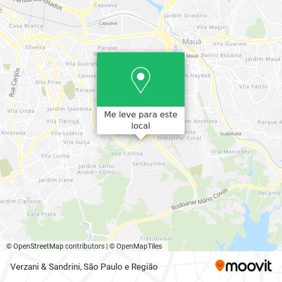 Verzani & Sandrini mapa