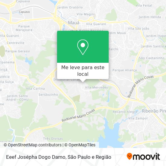 Eeef Josépha Dogo Damo mapa