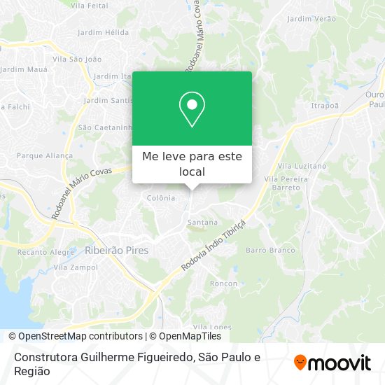 Construtora Guilherme Figueiredo mapa