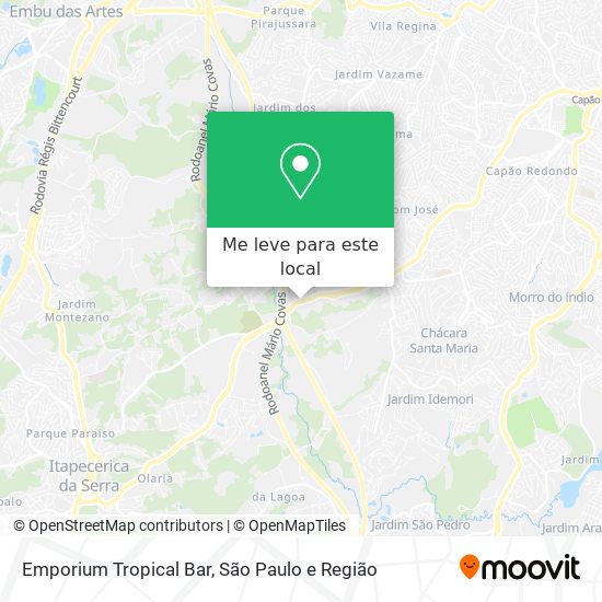 Emporium Tropical Bar mapa