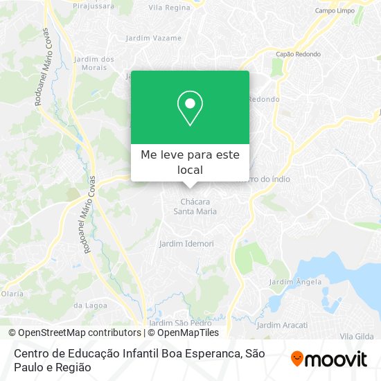 Centro de Educação Infantil Boa Esperanca mapa